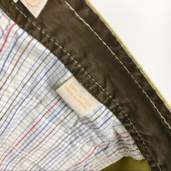 J. Crew Green City Fit Broken-In Chino Shorts Sz 6 - Picture 9 of 9